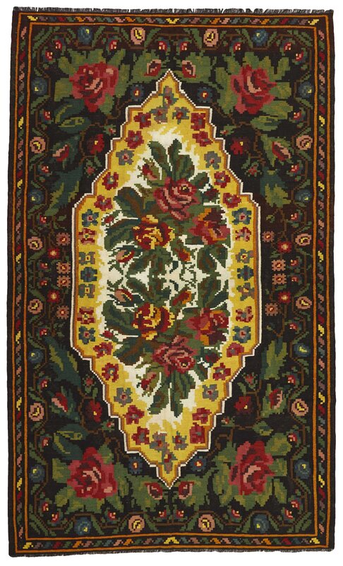 Rose Kelim Old 195x325